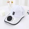 Breathable Baseball Cap USB Charging Full Mesh Hats New Solar Fan Hat  Outdoor
