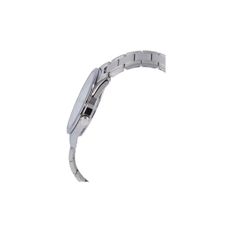 Casio STANDARD series simple retro small round watch business fashion quartz movement stainless steel strap Japanese and Korean watch MTP-V005D-2B5