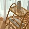Japanese style natural rattan small tea table living room tea table living room furniture sofa