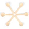 100pcs Disposable Wood Spoons Ice Cream Tea Spoon 10cm Flatware Cutlery Bupplies
