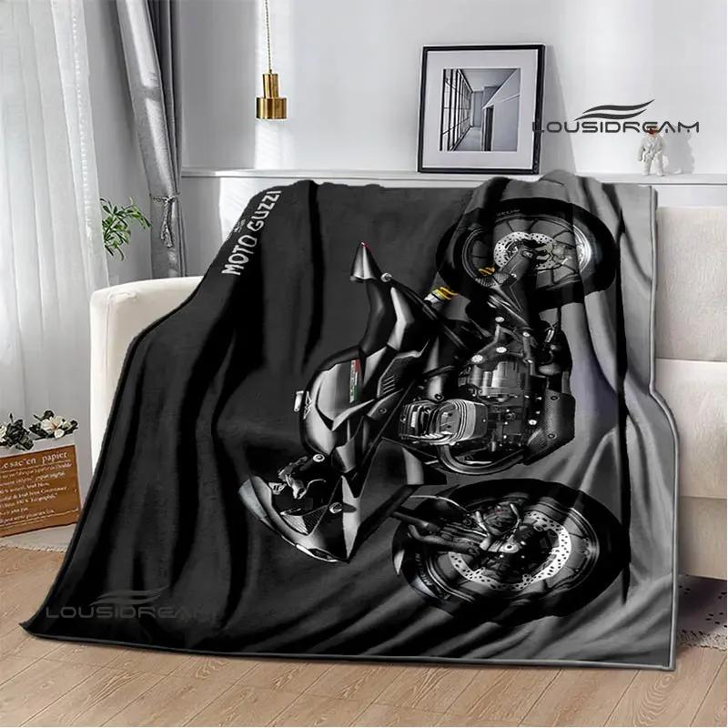 Manta de Motocicleta Guzzi Manta Quente da Moda Cobertor de Cama Mantas Para Camas Manta de Piquenique Manta Fina