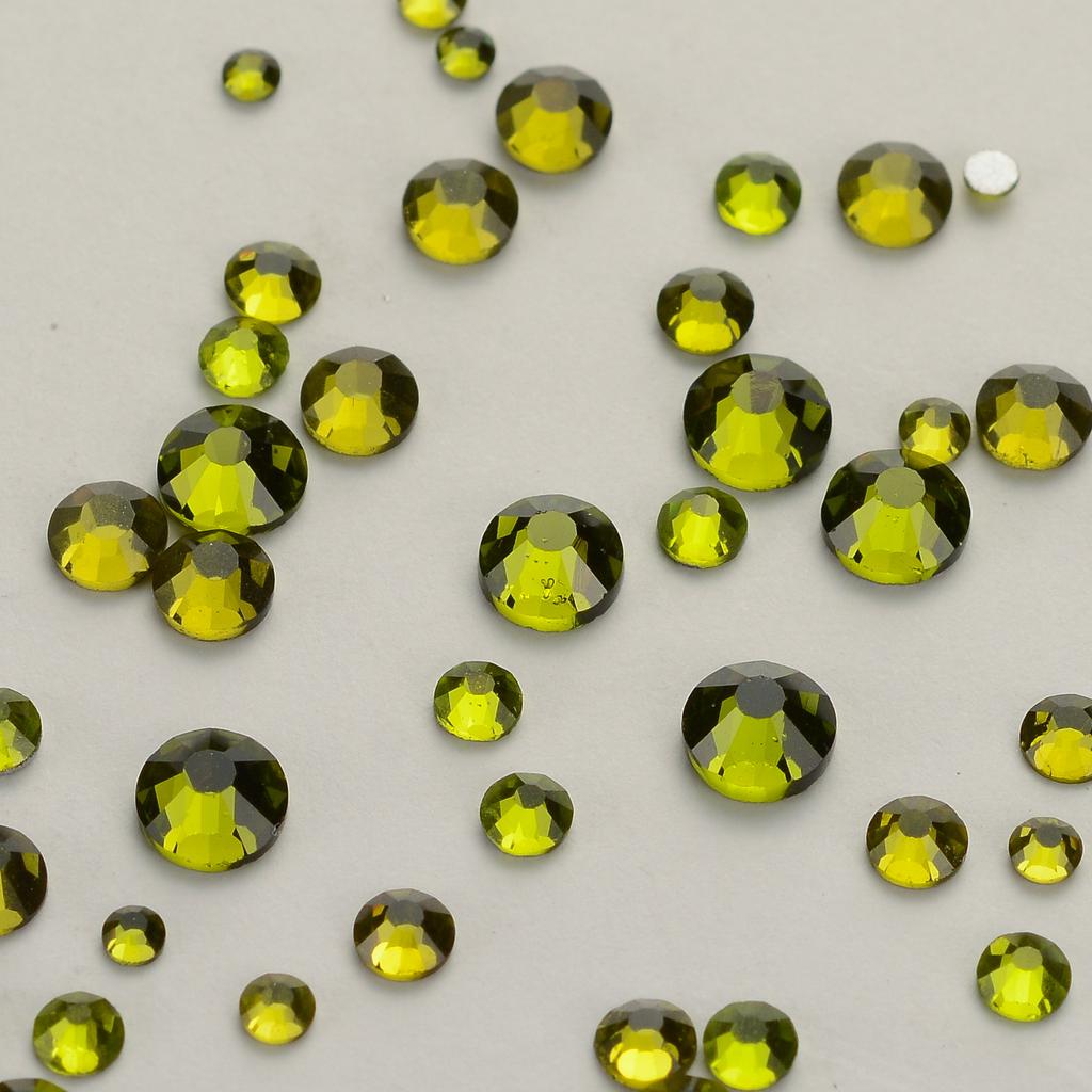 Rhinestones Multi Sizes Colorful Non Hotfix Rhinestone Flat Back Nail Rhinestones for DIY Crafts