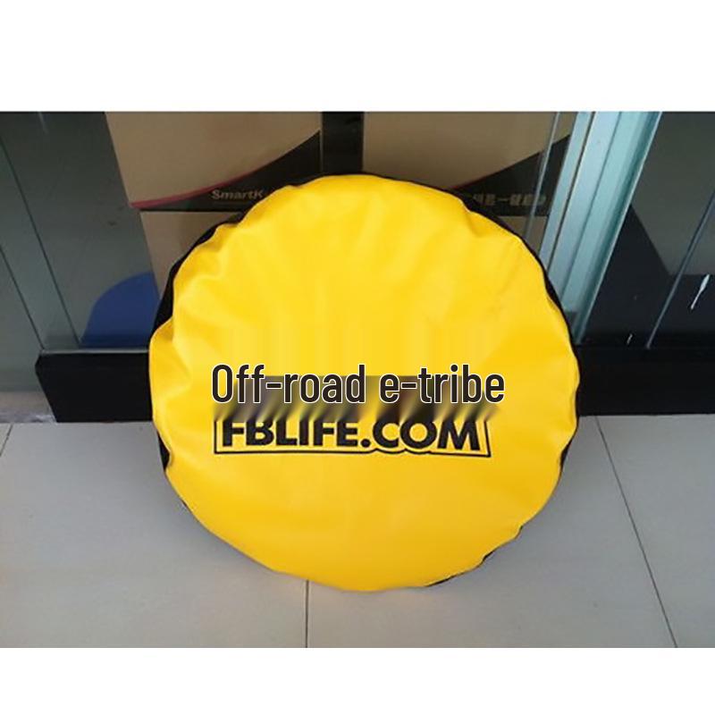 Universal Faux Leather PVC Off-road E-Clan Spare Tire Cover