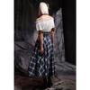 Renaissance Medieval Women Vintage Blouse Retro Steampunk Corset Victorian Off Shoulder Shirts Clothes
