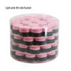 Elastic Perforated PU Leather Overgrip for Badminton, Tennis & Table Tennis Rackets, Fishing Rods with Ribbed Sweatband