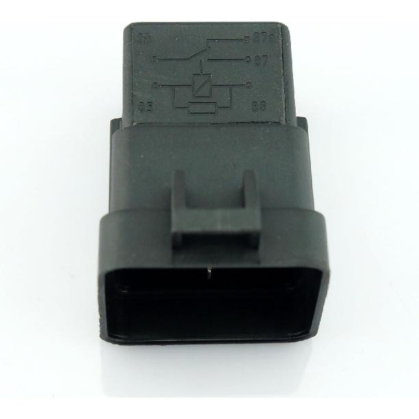 DC 12V 40A Universal Car Vehicle Waterproof Sealed Integrated Relay Kit & Base (4-Pin Relay)