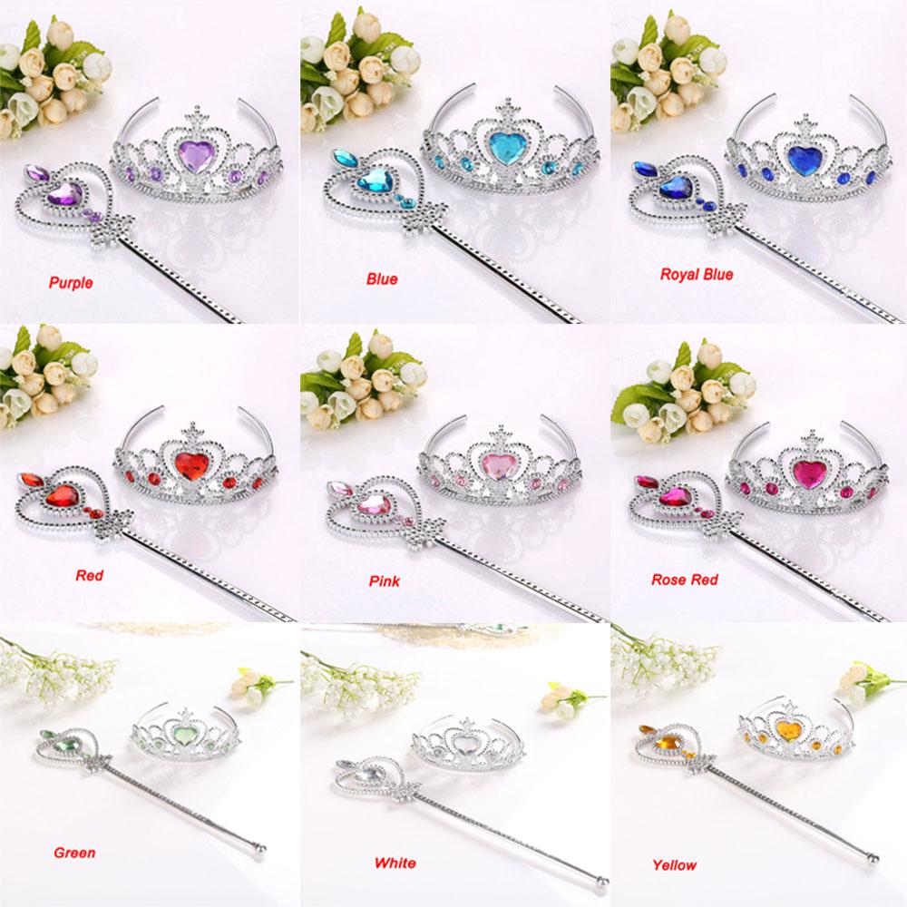 Wands Crown Heart-Shaped Headband Headwear Kids Toy Fashion Accessories Hair  Styling Accessories