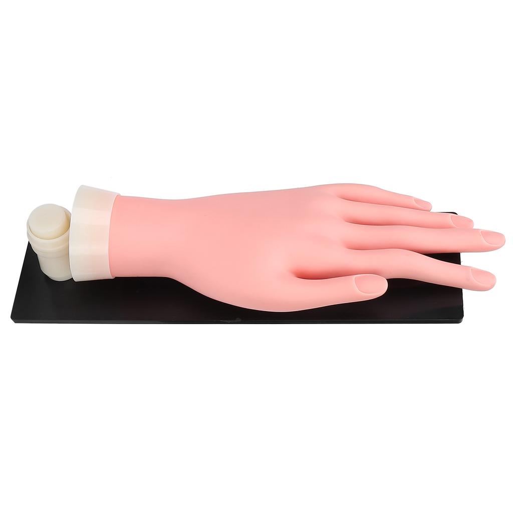 Nail Art Training Practice Hand Manicure Mannequin Fake Hand for Nail Training Display