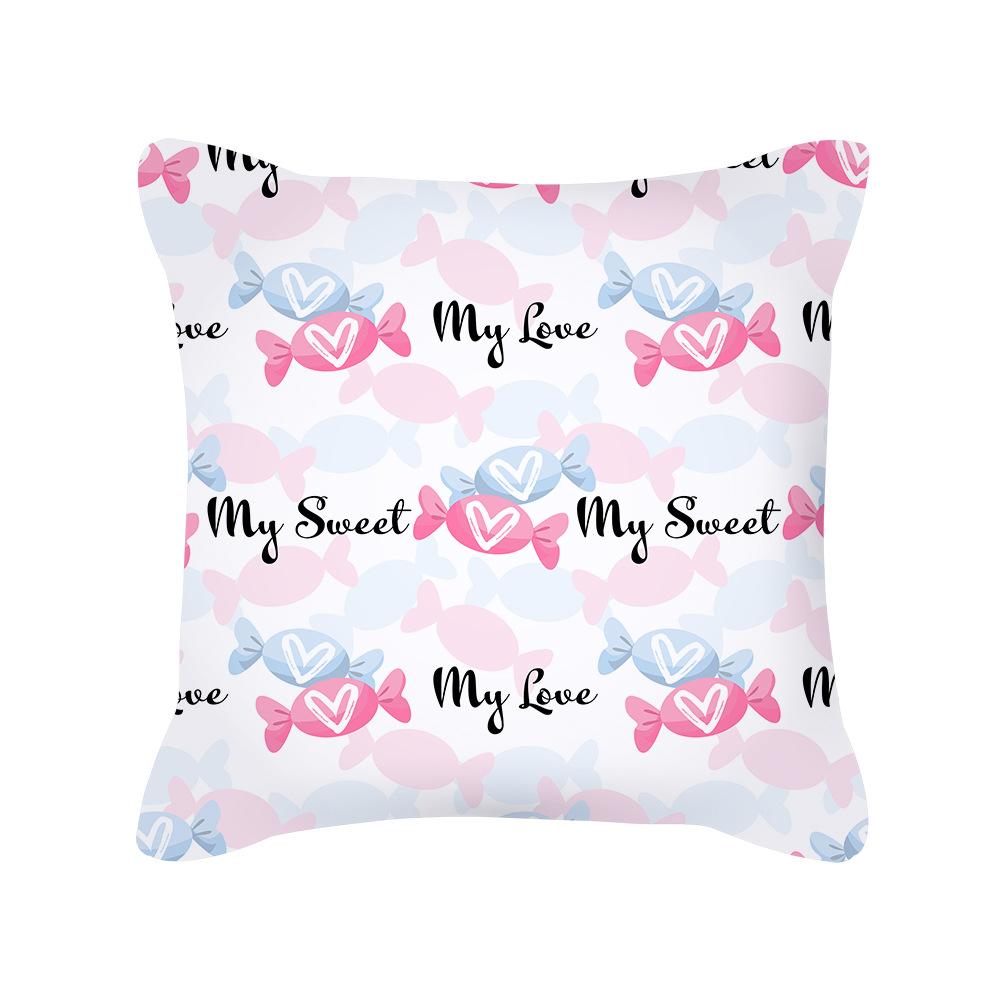 Home Decor Bedroom Pillowcases Valentine's Day Pink Girly Pattern Pillowcases