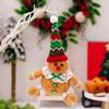Gingerbread Man Sweet Fabric Holiday Ornament For American Country Style Christmas