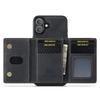DG.MING M2 Series for iPhone 17 Case PU+PC+TPU Phone Cover Detachable Wallet