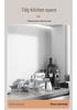 Multifunctional Kitchen Countertop Seasoning Rack with Salt Storage Jars