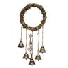 Hanging Witch     Decorative Witch Wind   with Meaningful Patterns for Door Handle