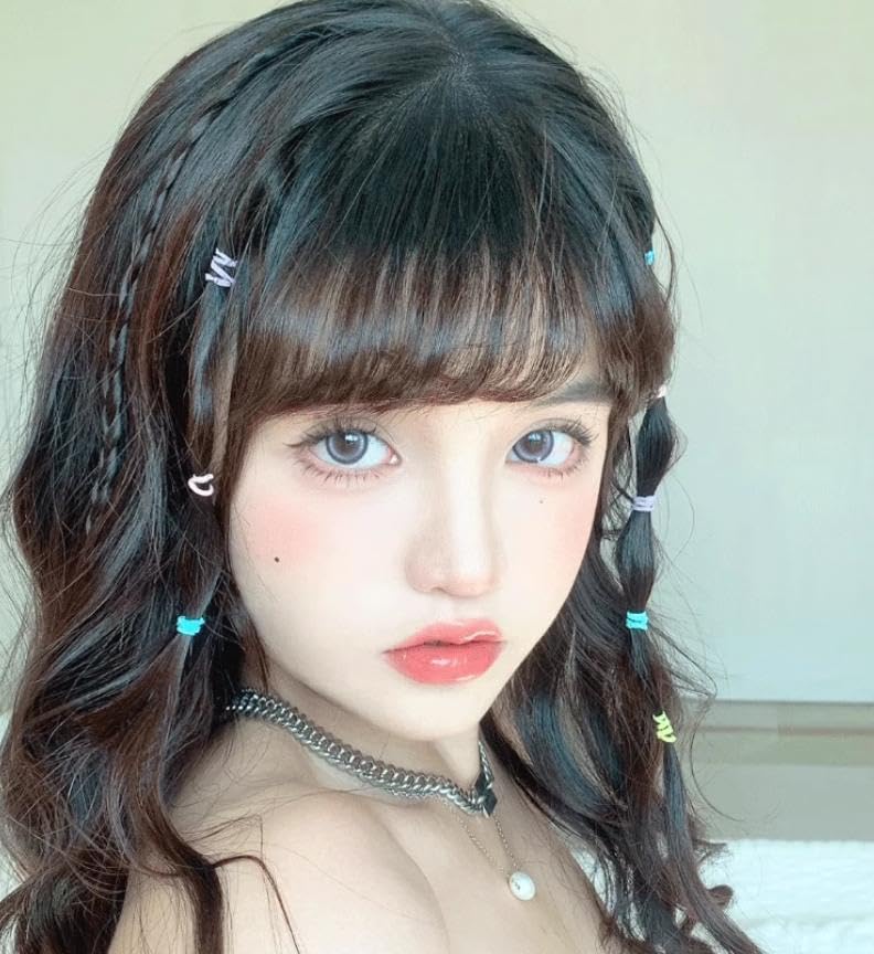 [CRSHIP] 1000 jednorazowych silikonowych gumek do włosów dla dzieci, elastyczne gumki odporne na plątanie dla dziewcząt i małych dziewczynek, urocze i stylowe akcesoria do włosów,