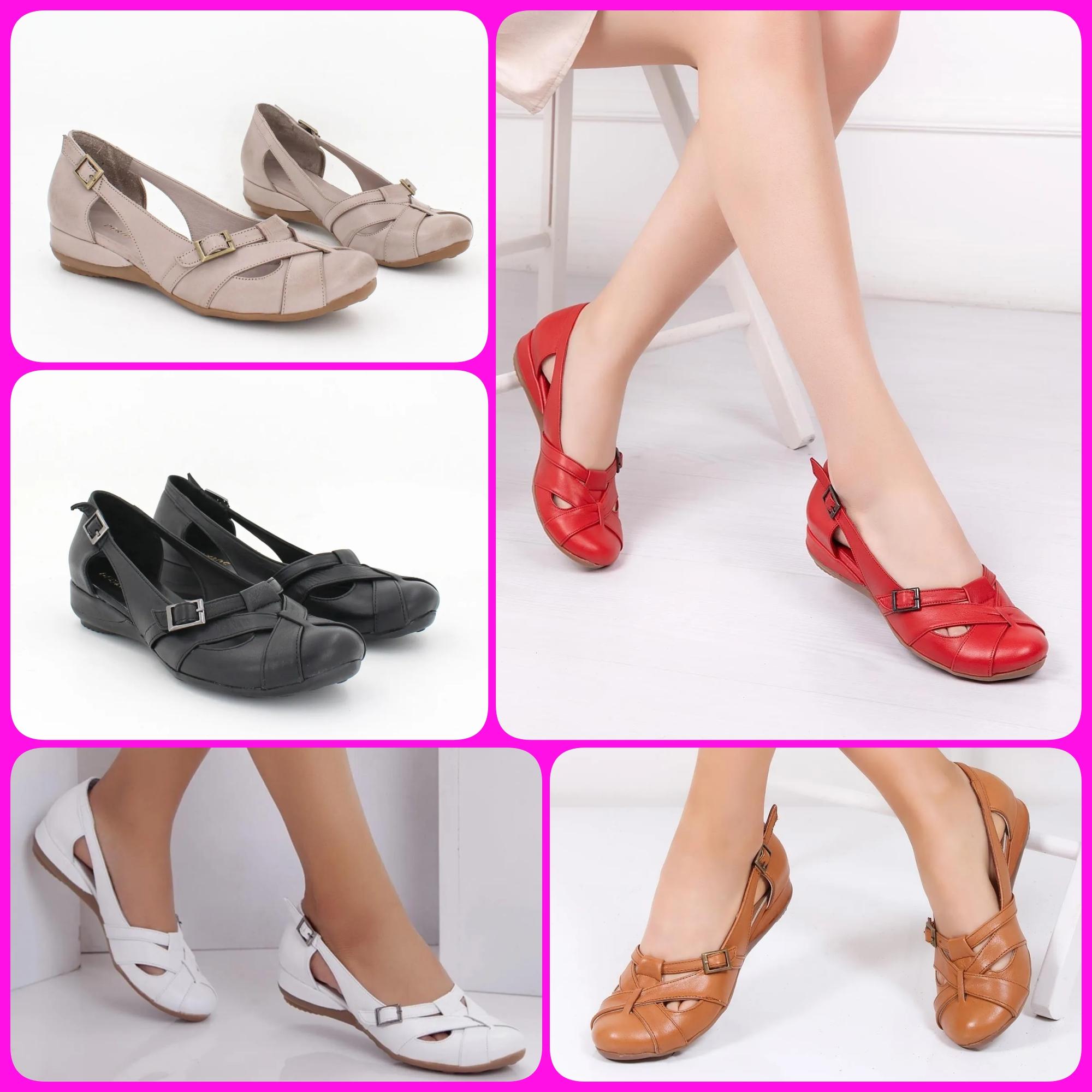 

Женские повседневные сандалии из натуральной кожи на плоской подошве 36 чёрный