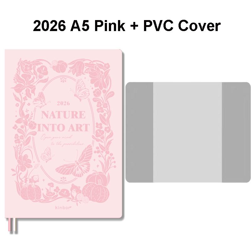 Neuer Kinbor Jahresplaner Journal A5 A6 Notizbuch 52g BaChuan Papier Wochen-Monatsplanung Notizbuch To-Do-Liste