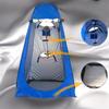 Outdoor Bath Tent Foldable Thickened Silver Pastebrushing Light-Proof Portable Household Simple Toilet Cold-Proof Warm