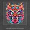 Dragon Totem Country Tide Car Decals Window Bumper Windshield Scratch Covering Decor Motorcycle Front Cowl Fuel Tank Decals