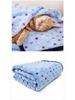 Coral Fleece Flannel Pet Blanket - Cozy Mat for Dogs & Cats