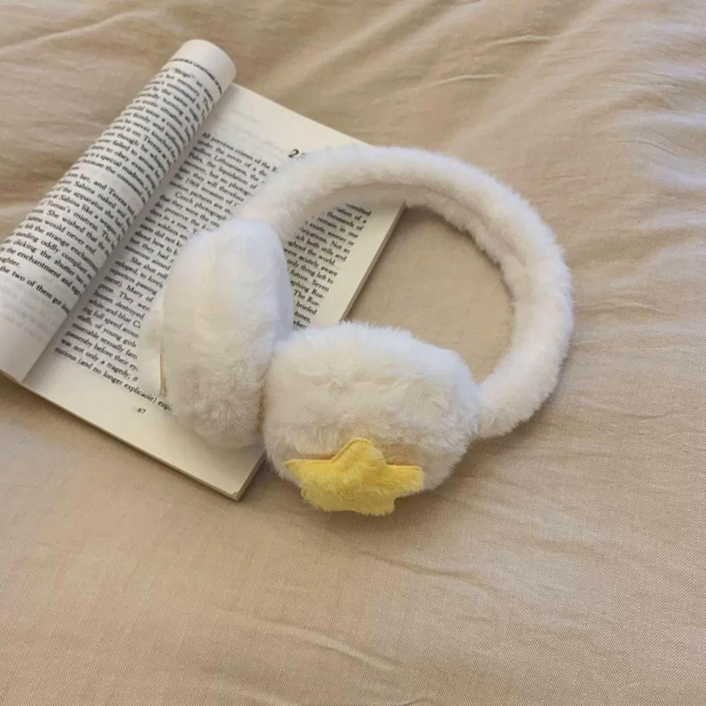 Dámské skládací korejské chlupaté náušníky vysoké hodnoty pro ochranu proti chladu na podzim a v zimě