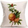Popular Green Plant Linen Pillowcase Modern Simple Home Sofa Living Room Pillow Cushion