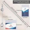 Lanyards For Id Badges 3 In 1 Set Bling Badge Lanyard With Id Badge Holder Retractable Crystal Teacher Lanyards ID Hanging Rope