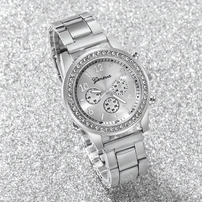 Luxury Women Watches Fashion Rose Gold Watch Ladies Bracelet Wristwatches Stainless Steel Strap Female Quartz Watch Clock