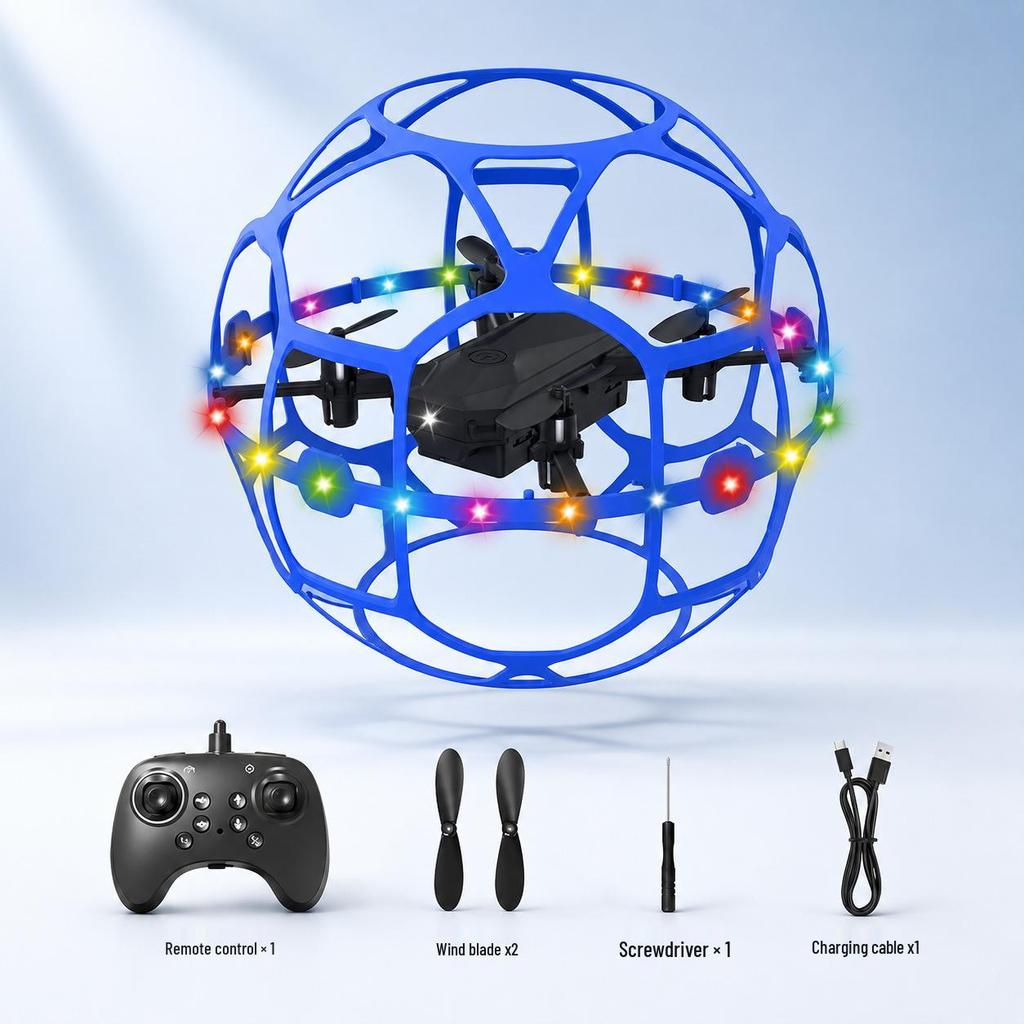 Remote-Controlled Spherical Football Drone for Teens