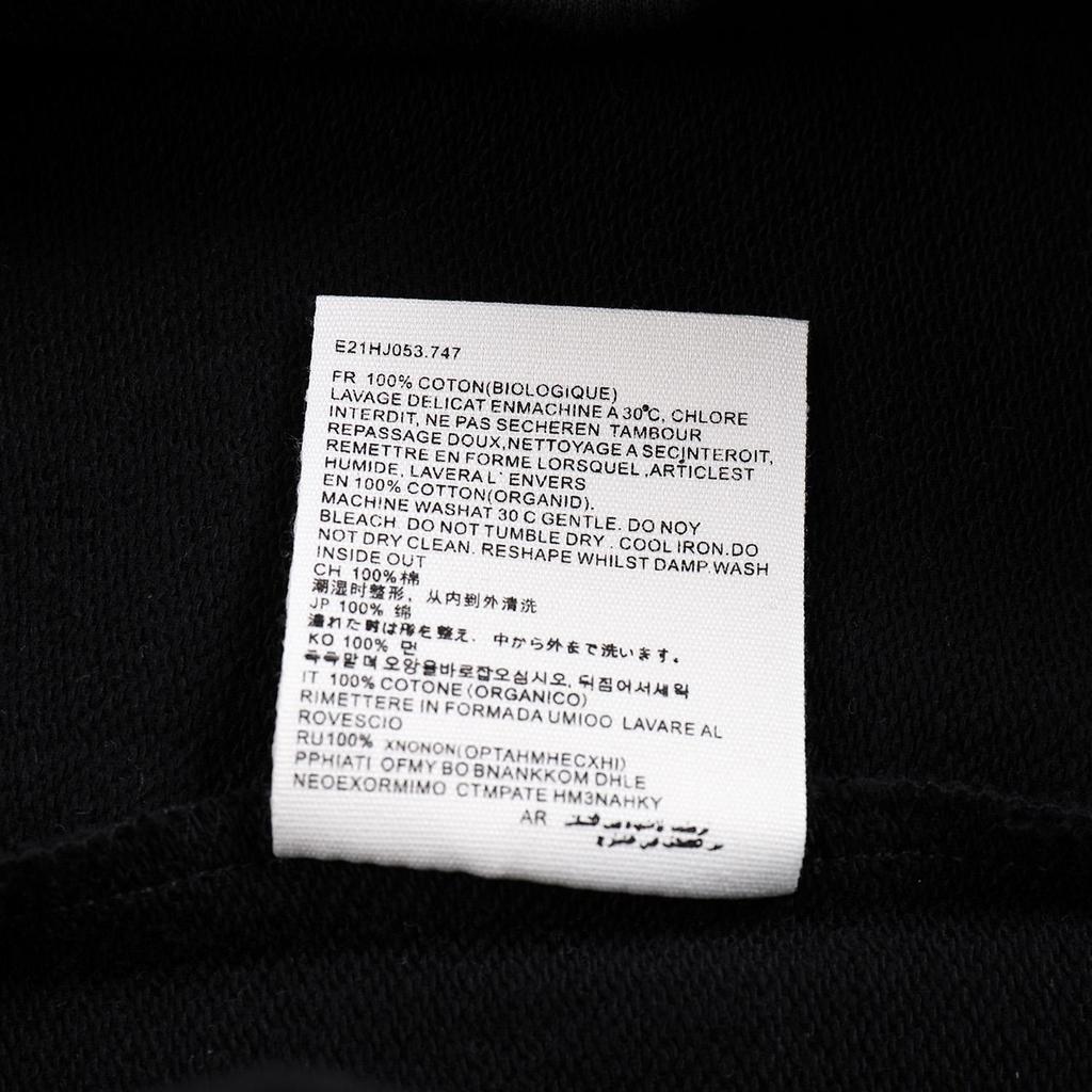 215 AMI 2025 Autumn and Winter New High-quality Cotton Round Neck Hoodie Men Pullover