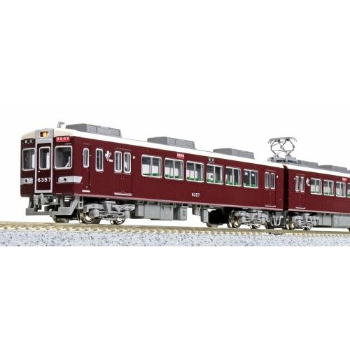 KATO N Gauge Hankyu 6300 Series with Small Windows, 8-Car Set, 10-1436, Model Train