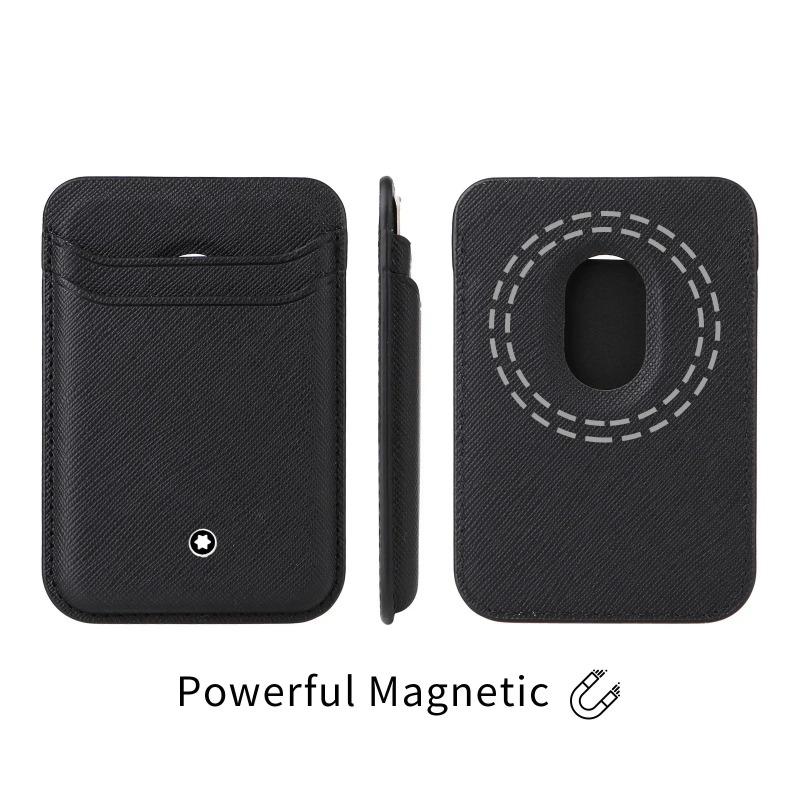 Magnetico Forte Magnetico Forte per IPhone 17 16 15 14 13 12 Pro Max Per Portafoglio Magsafe Tasca Slot per Schede in Fibra di Carbonio
