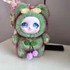 Vinyl Face Stuffed Animal Bag Charm Cute Stuffed Kawaii Plush Pendant  Gift For Women