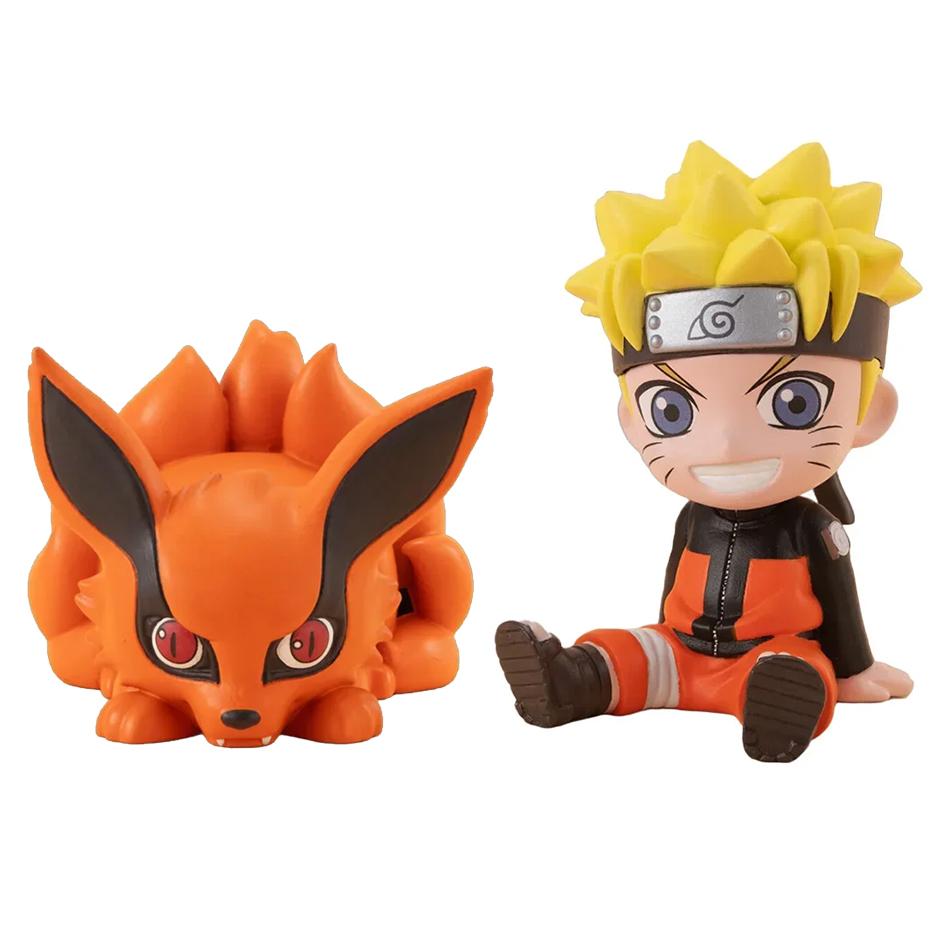 8pcs/Set Version Anime Naruto Figure Kakashi Sasuke Uchiha Itachi Gaara Haruno Sakura Action Figural Model Kids Toys Gif Q PVC Kid Friendly