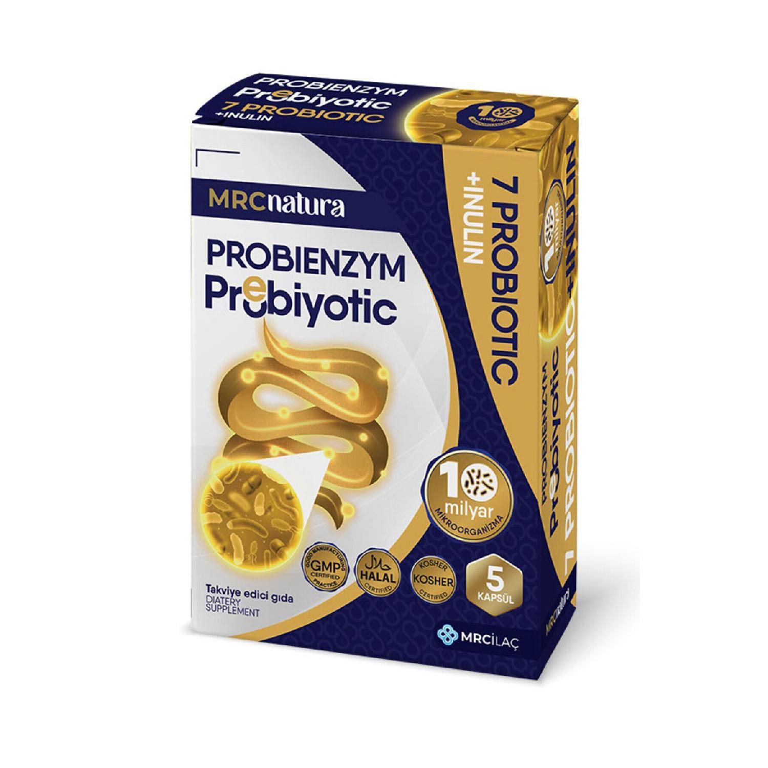 

Mrc Natura Projienym Probiotic (10 Billion) Inuln (prebiotic) 5 Capsules