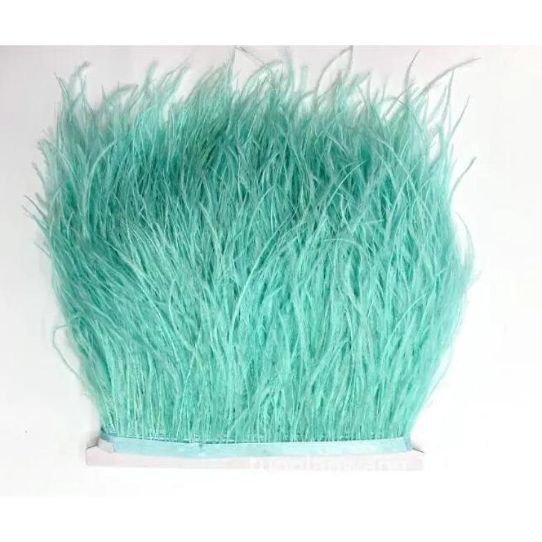 Feather5m Ostrich Hair Fringe Feather Trims Stage Costume Accessories Manufacturers