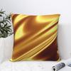 Goldfarbenes Stoff-Geometrisches Wellenmuster Kissenbezug Kissen Komfort Wurfkissen Sofakissen Verwendet für Zuhause Schlafzimmer Wohnzimmer