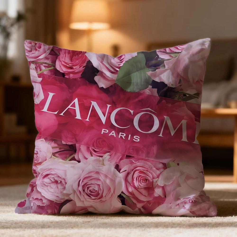 Hot L-Llancomeew Cushion Cover Soft Washable Pillow Case Multi-Scene for Couch Bed Travel Office Use