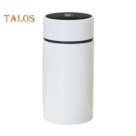 

Термобутылка со светодиодным дисплеем температуры, кофейная кружка 200 мл, нержавеющая сталь, кофейная вакуумная чашка, умная герметичная крышка, фляга для горячей и холодной воды для использования на открытом воздухе 200ML белый