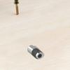 1 X Adjustable Tap Socket For Taps Reamers Screw Extractor 6-1/4 1/4-1/2in Drive Tap Socket For 3/8in Square Wrench
