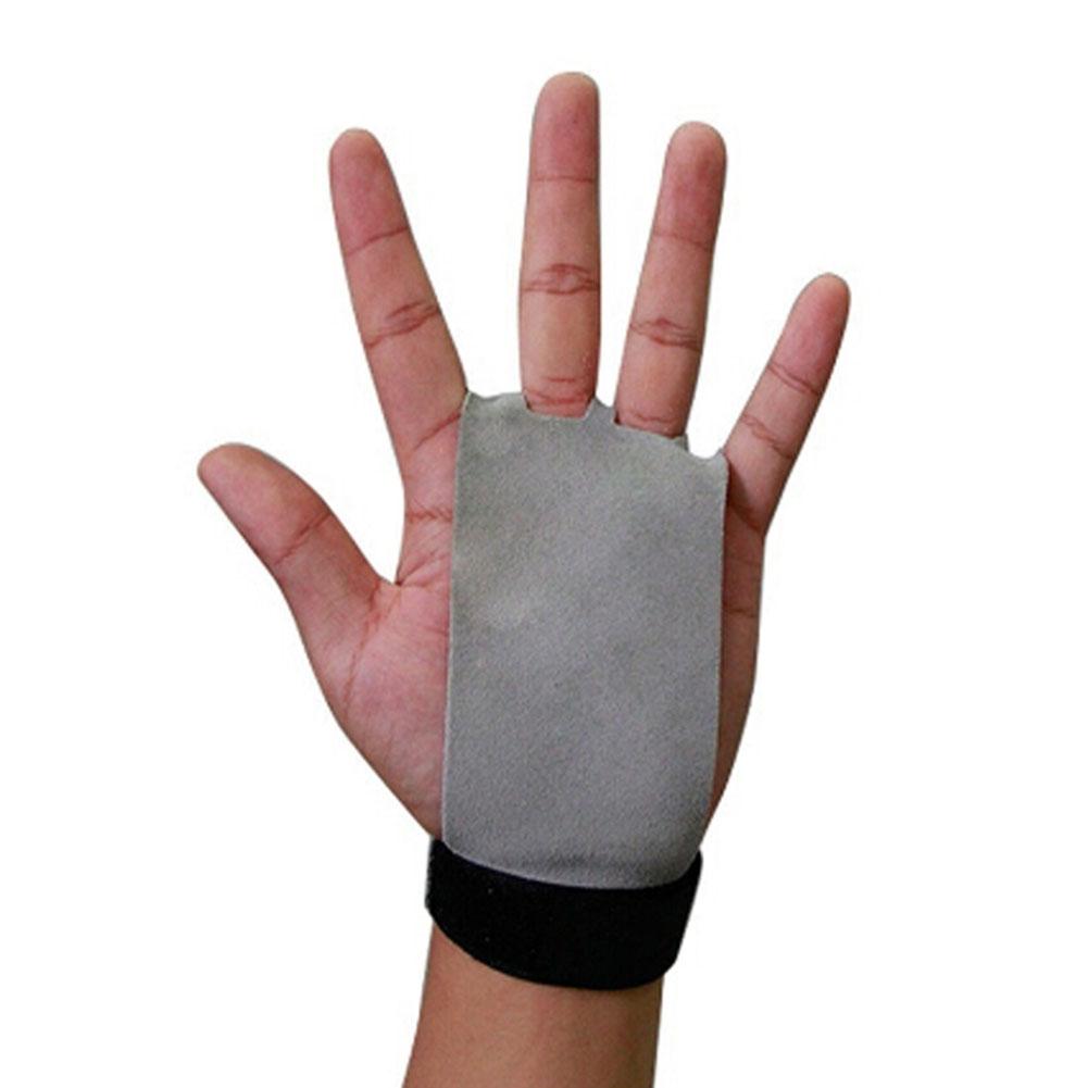Hand Grip Synthetic Leather Gymnastics Palm Guard Protectors Glove Pull Up Bar Weight Lifting Glove