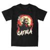 The Return Of Vampurr Catula Print T-Shirt Unisex Unisex T-Shirts Locker Übergröße Reine Baumwolle Kurzarm Anime Katze Lässig Unisex Oberteile