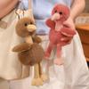 Ostrich Plush Toy Soft Stuffed Doll Cartoon Animal Keychain Pillow Pendant For Kids Car Bag Decor Xmas Gift