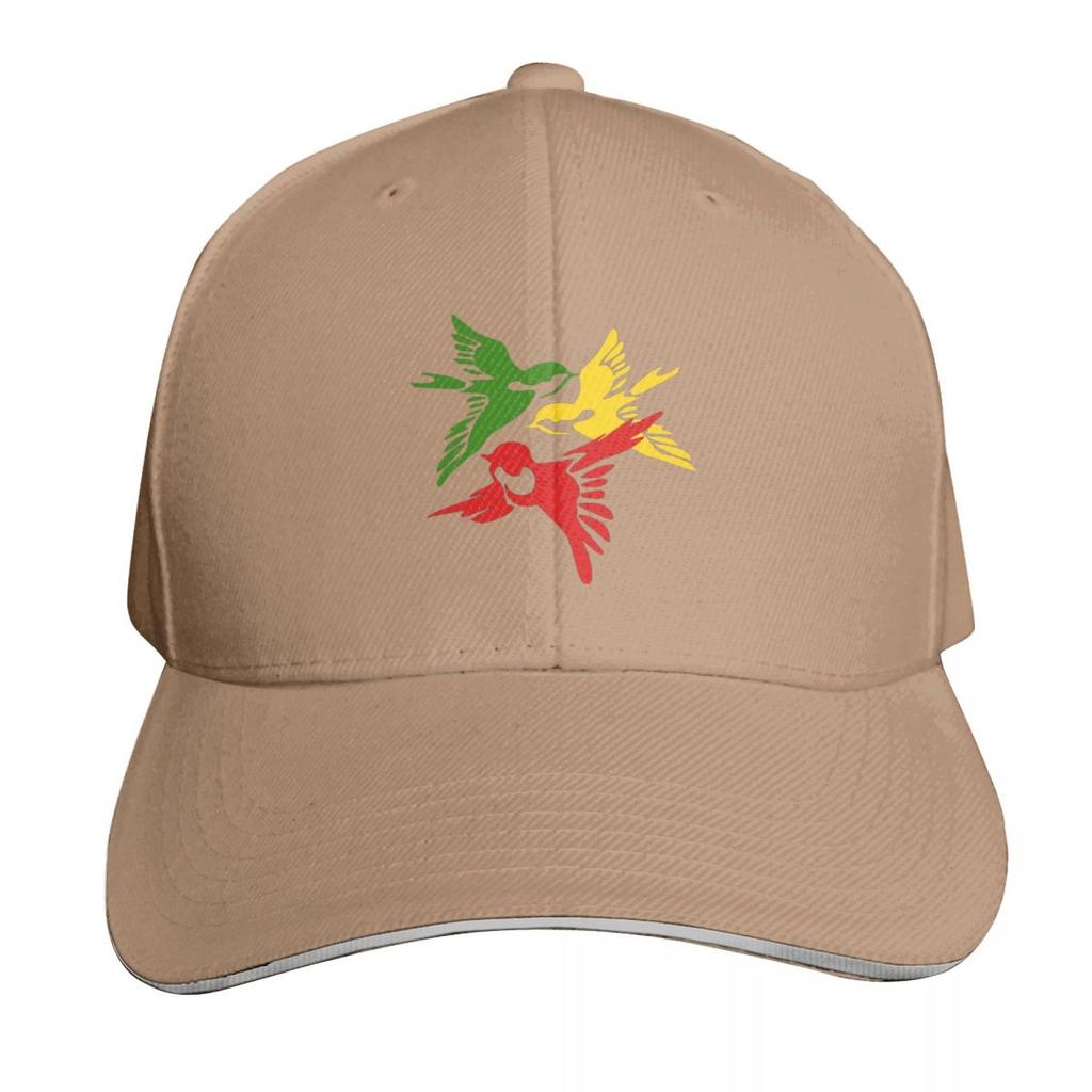 Bob Marley 3 Little Birds Ajax Cap Fashion Casual Baseball Caps Adjustable Hat Hip Hop Summer Unisex Baseball Hats