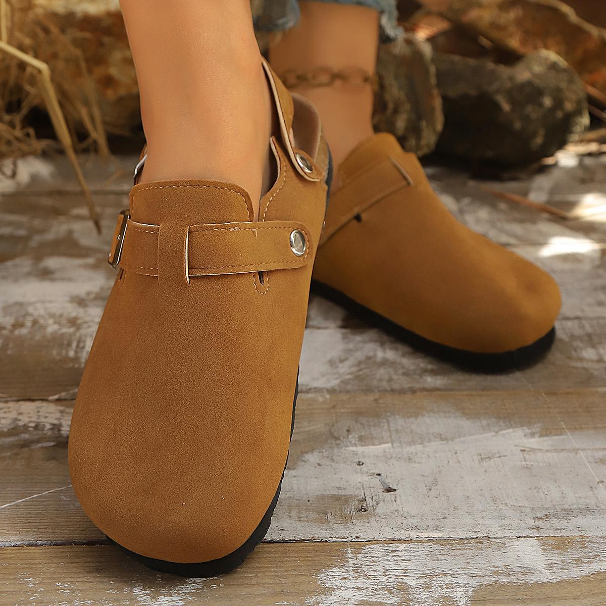 *able and Round Toe Thick Soled Flat Sandals for Women Summer Sexy, Elegant, Comfortable Casual Sandals 35