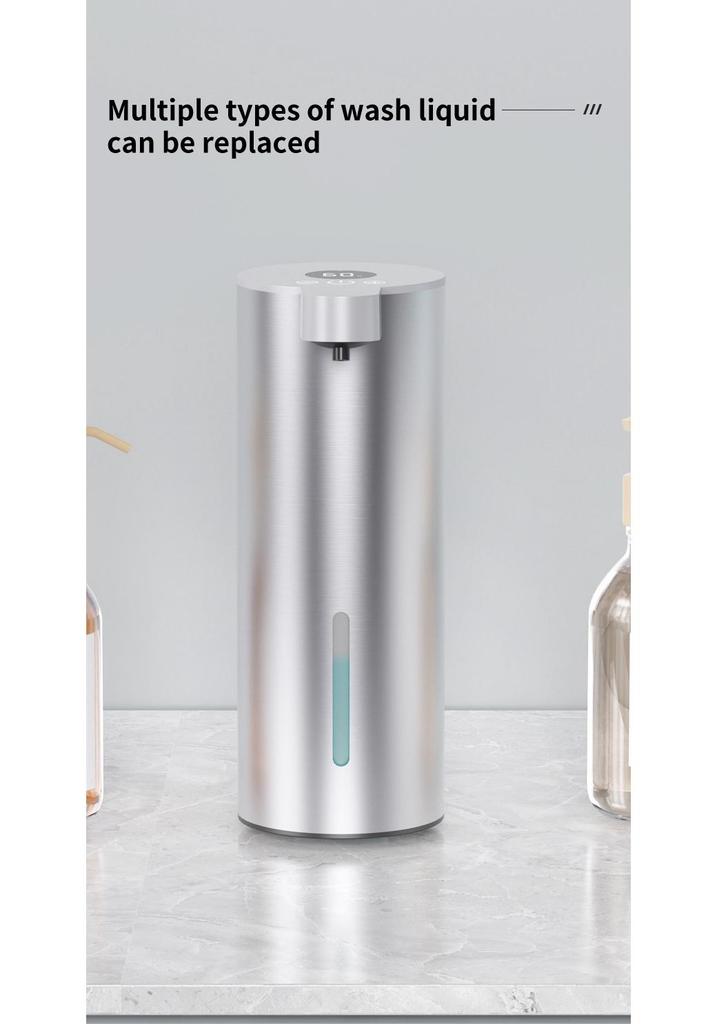Dispenser Automatico di Sapone P25 da Parete in Acciaio Inossidabile con Display Digitale