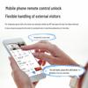 ZUCON MF17 7-inch Smart Face Recognition Cloud Video Intercom CN Plug (adapter Included)