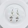 4 Pairs Bowknot/Star/Heart Ear Drop Colorful Dangle Earrings Stylish Decorations