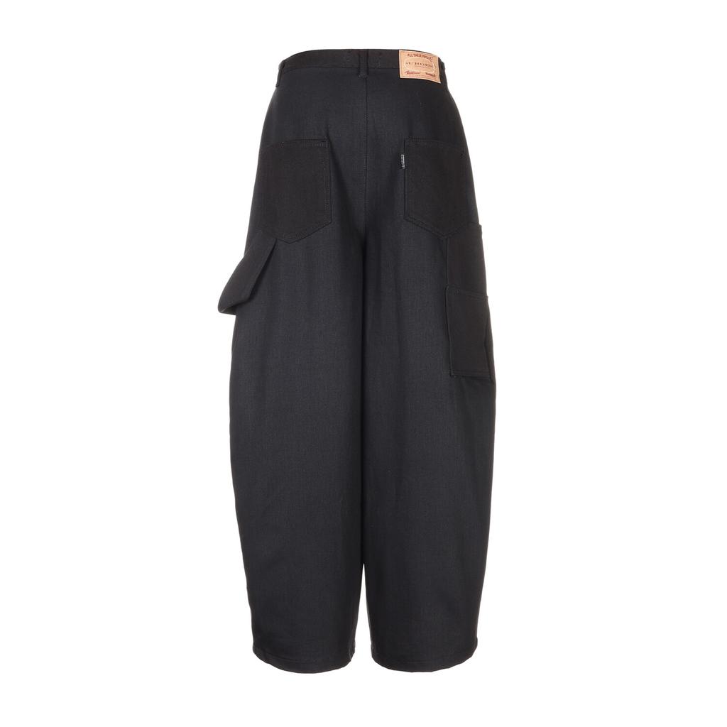 Surgery Rebuild Double Knee Jeans Black