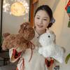 PP Cotton Filling Horse Plush Toys Soft Zodiac Pony Doll Cartoon Horse Doll  Birthday Gift