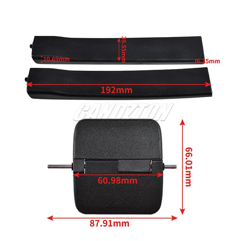 For VW T5/T6 7H 7J Caravelle New Left Right Side Sliding Window Glass Latch Cover Repair Set 7H0847773 7H0847790 Car Accessories